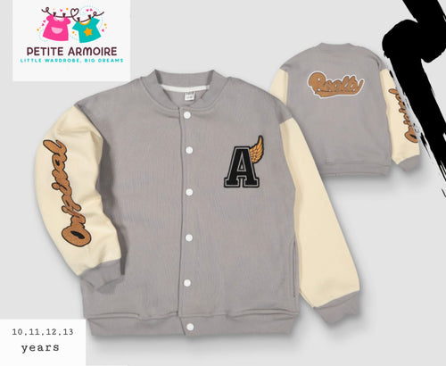 Campus Cool: The Modern Varsity Bomber Jacket