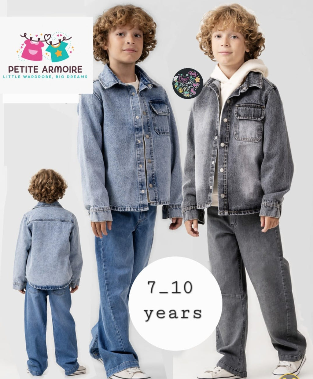 Classic Cool:  Denim Jacket for Boys