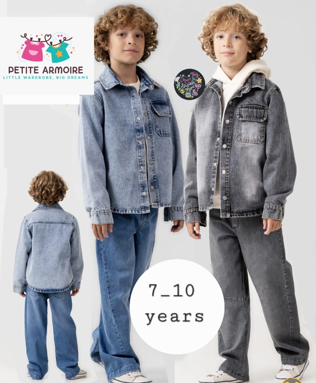 Classic Cool:  Denim Jacket for Boys