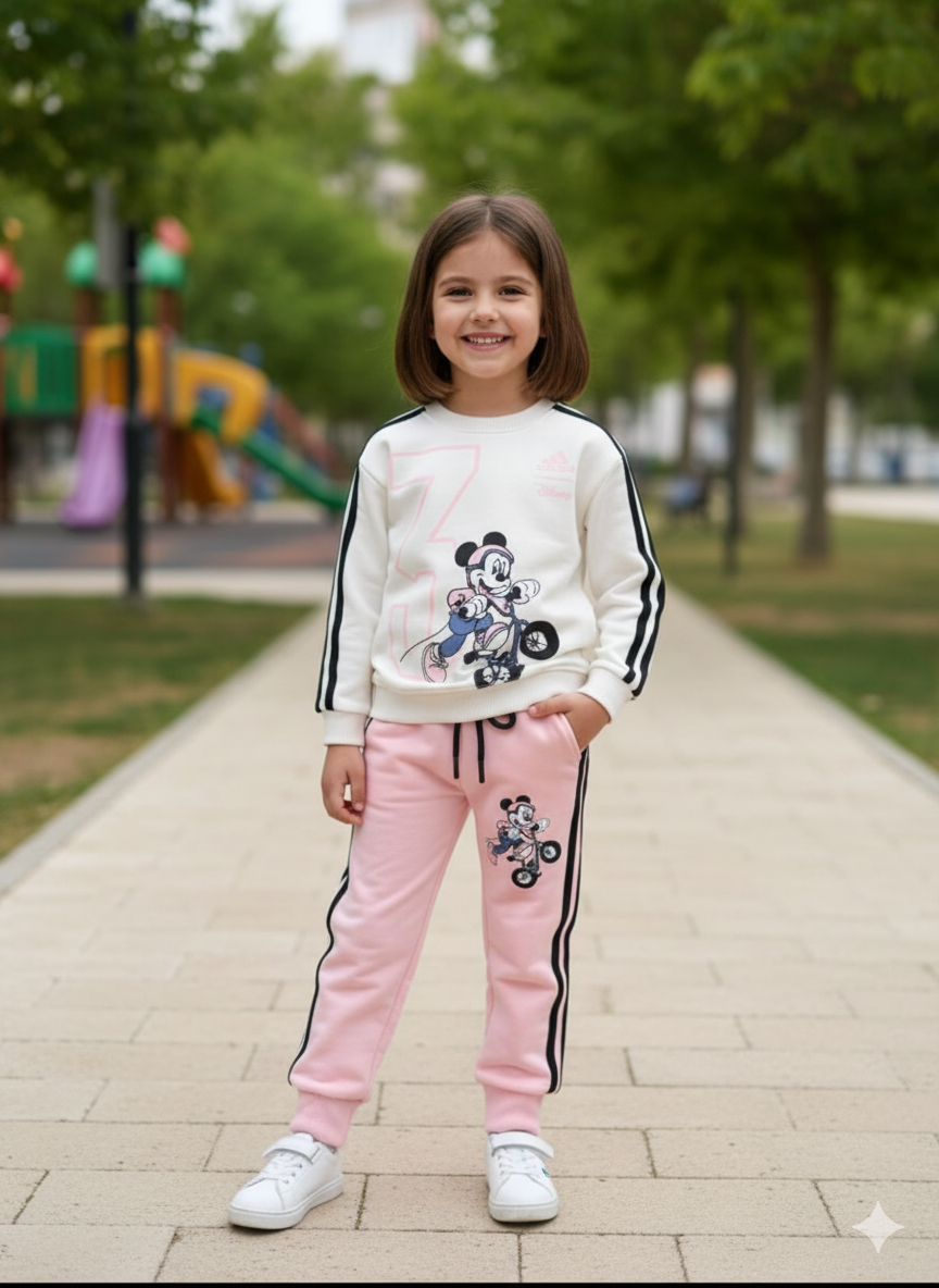 Mickey Mouse/Adidas-Style Tracksuit