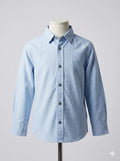 Boys' Solid Light Blue Oxford Shirt