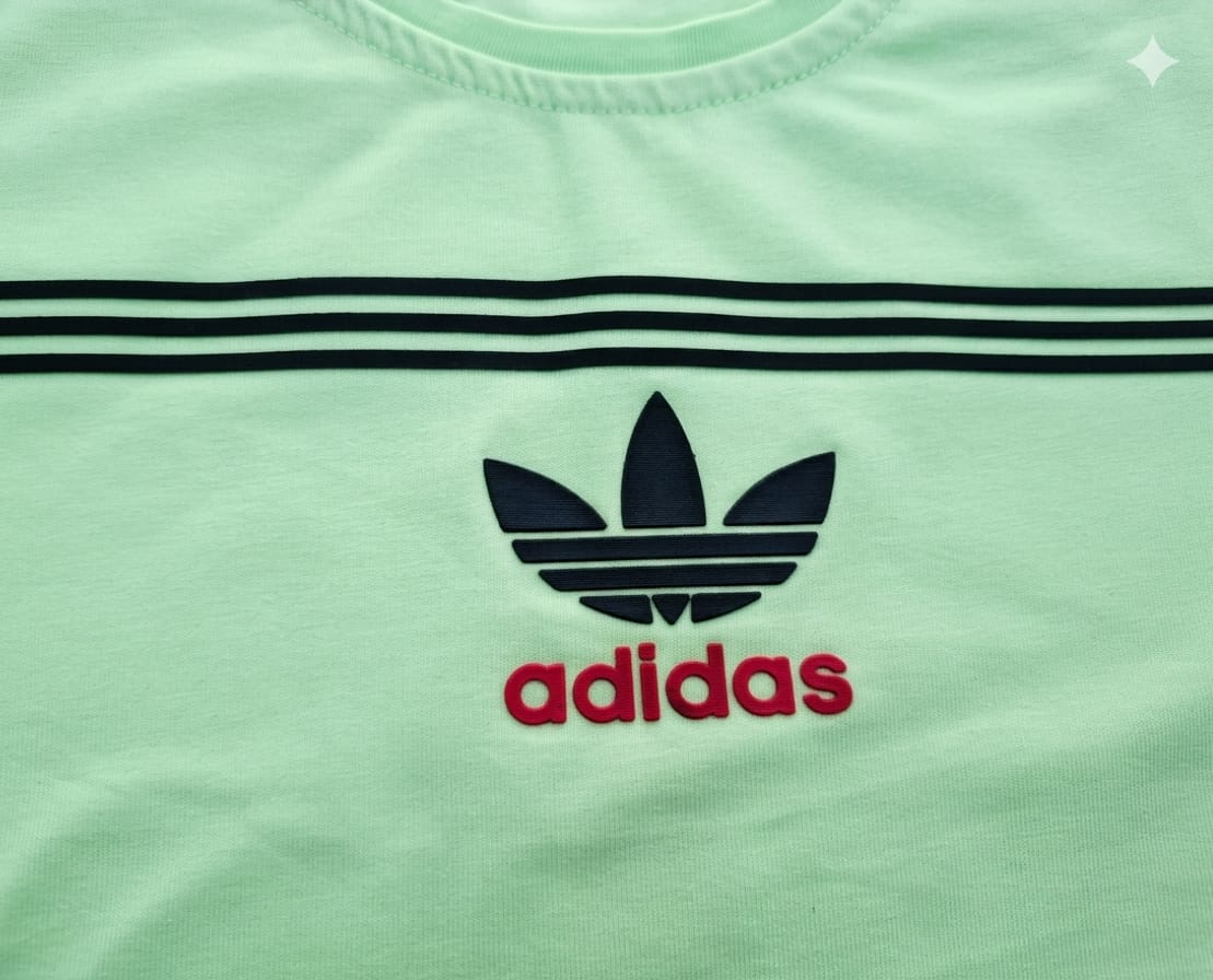 The Neon Track Set: Short-Sleeve Tee and Drawstring Joggers