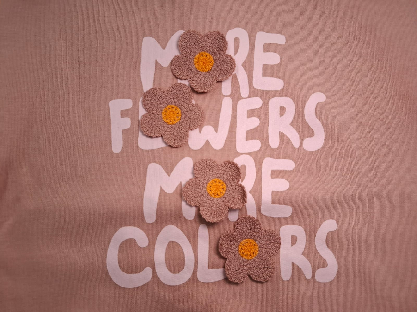 More Flowers, More Colors: The Textured Floral Sweatshirt
