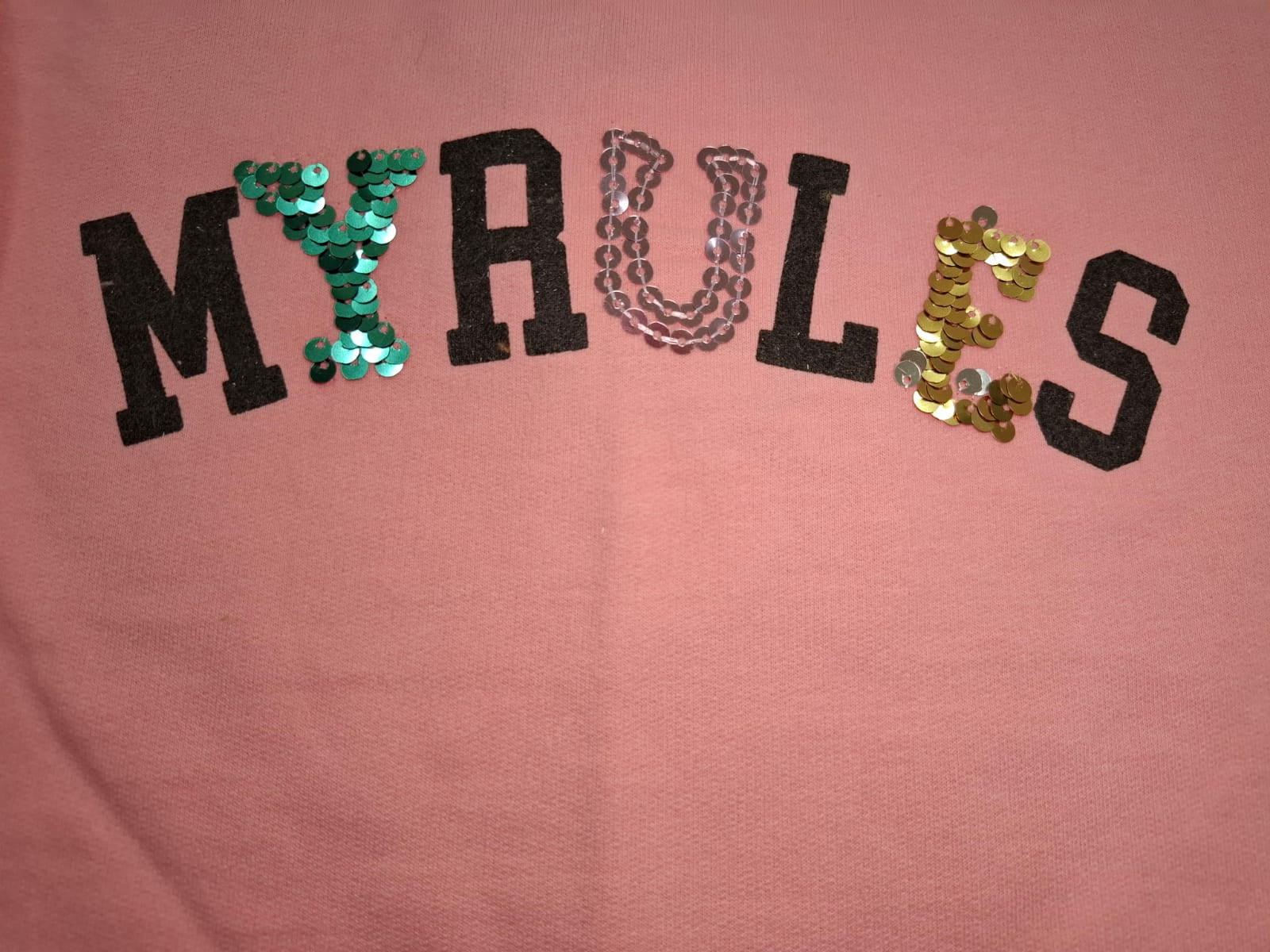 Shine Bright: The Sequined Graphic Crewneck