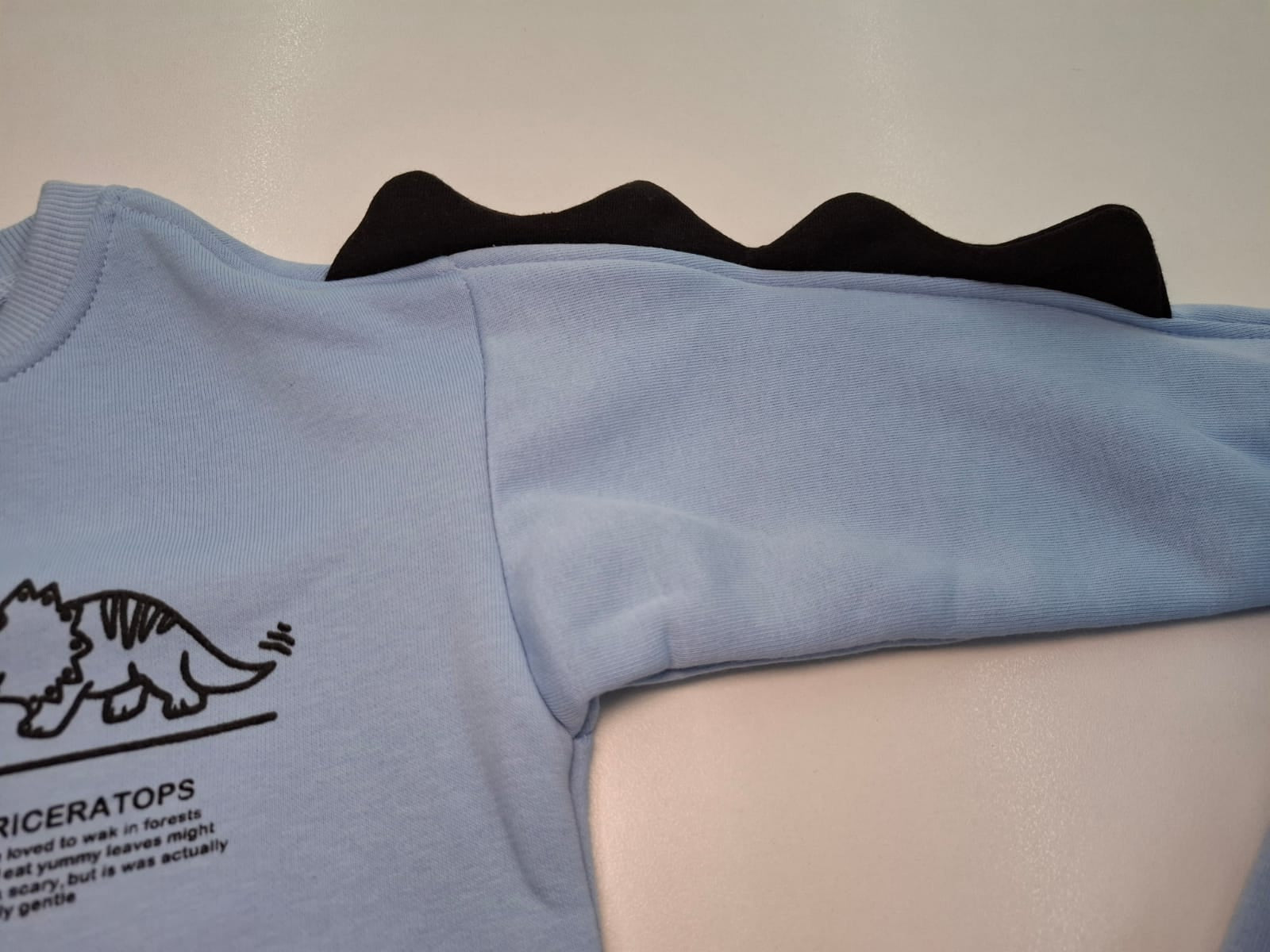 Dino Discovery: The Cool Blue Graphic Tracksuit Set