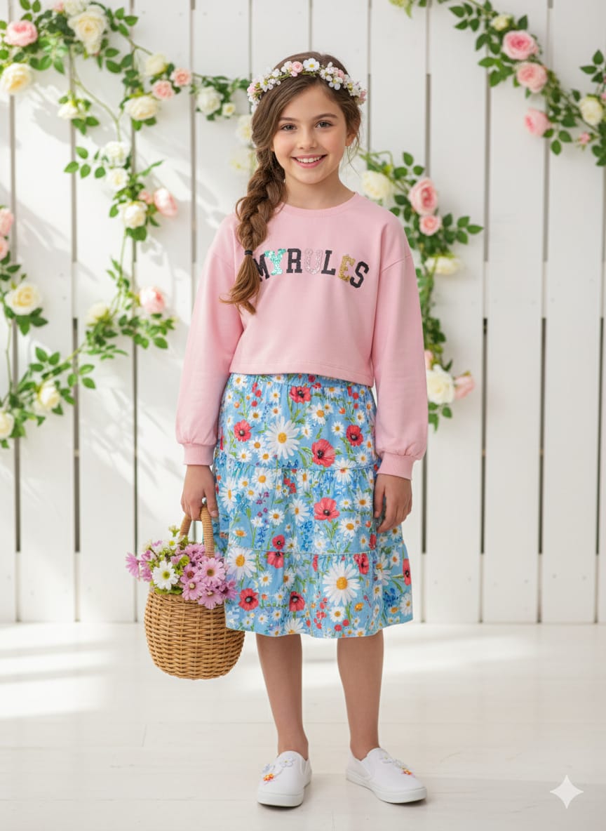 Shine Bright: The Sequined Graphic Crewneck